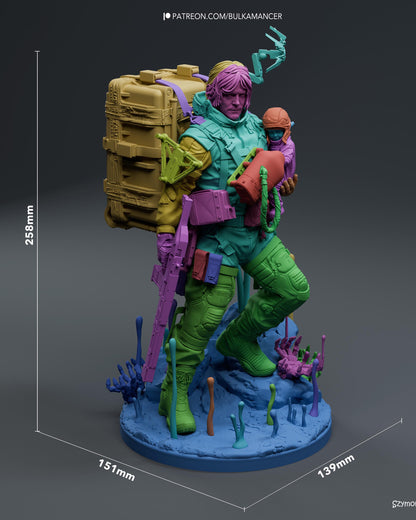 3D Printed Resin Figurine – Perfect Gift for Nerds & Gaming Fans