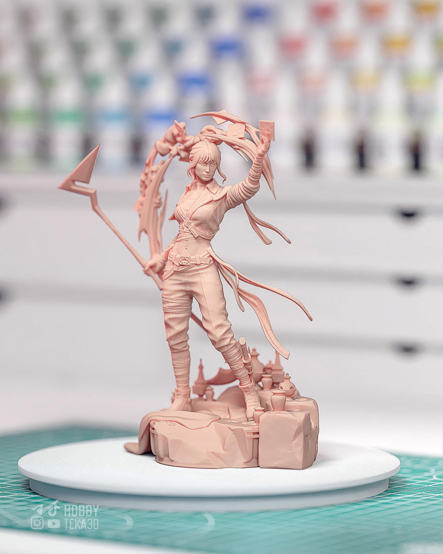 Sciel — Painted & DIY | Resin 3D | FAN ART | Garage Kit