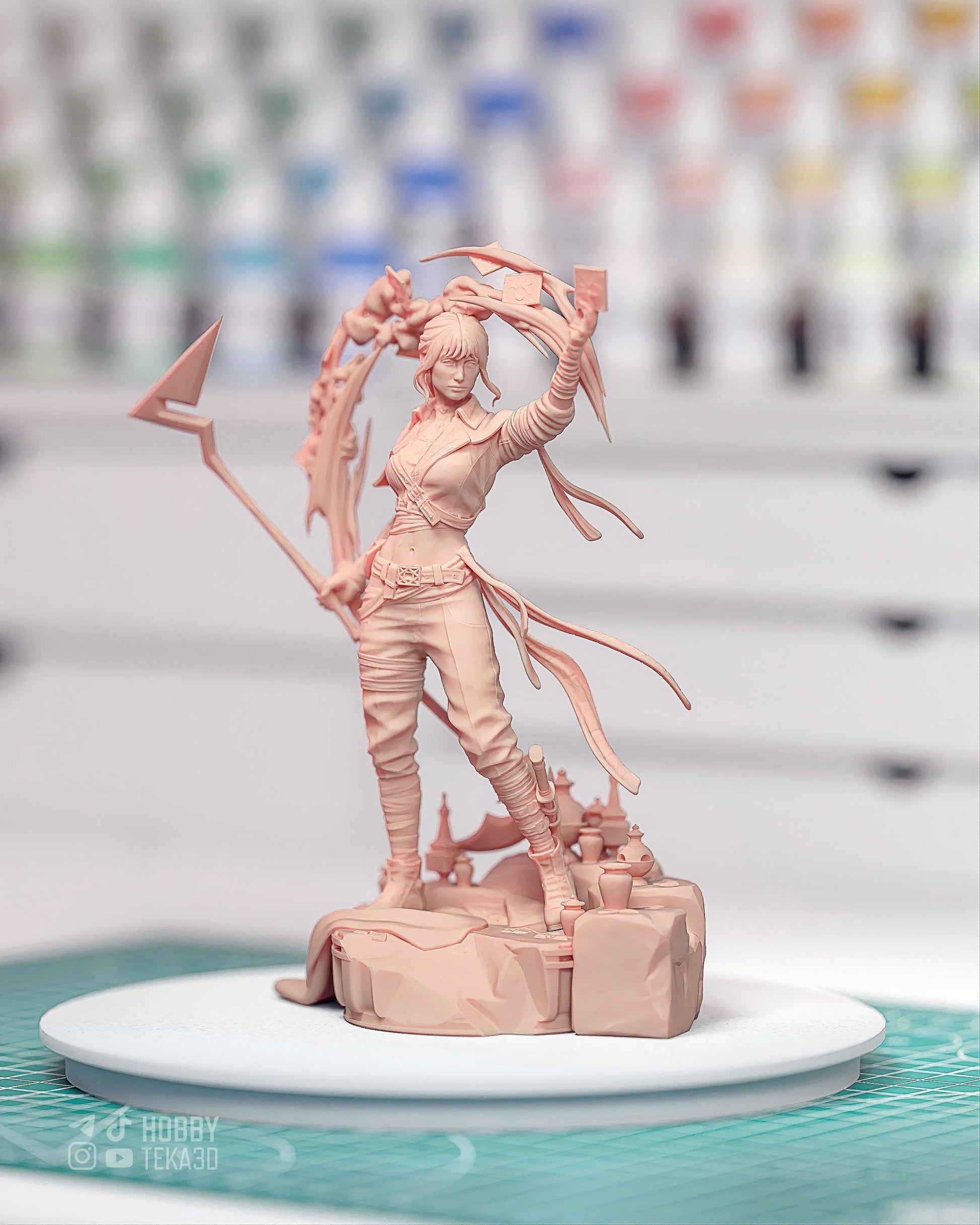 Sciel — Painted & DIY | Resin 3D | FAN ART | Garage Kit