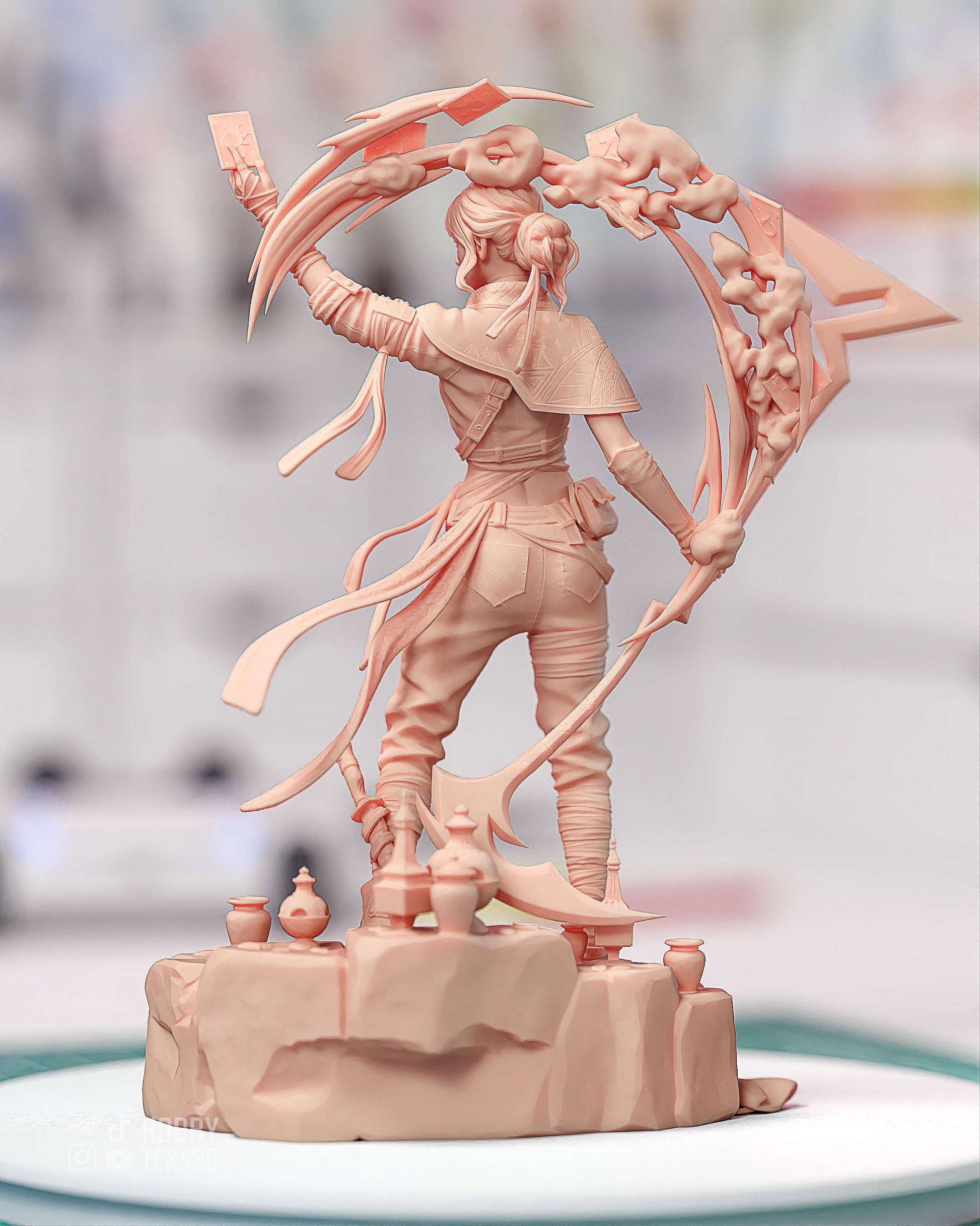 Sciel — Painted & DIY | Resin 3D | FAN ART | Garage Kit