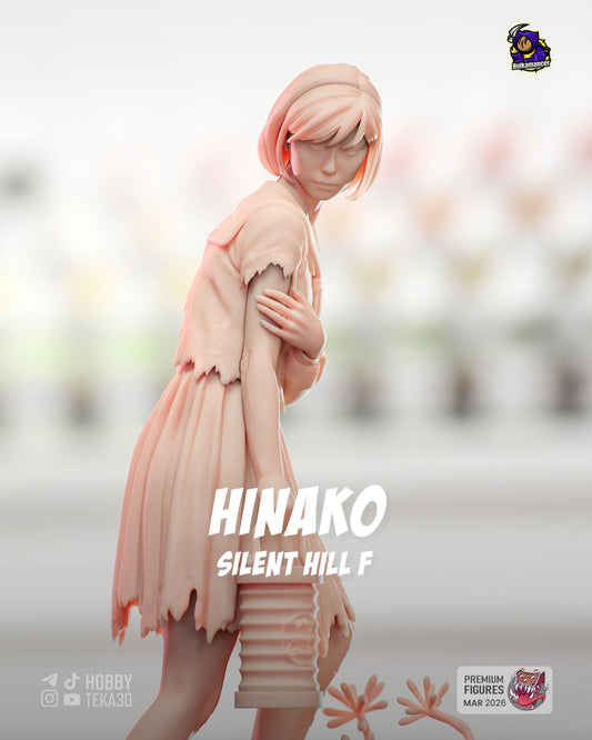 Gaming Action Figurine – Handpainted Resin Figure or DIY Model Kit, inspired by Silent Hill f Hinako Shimizu