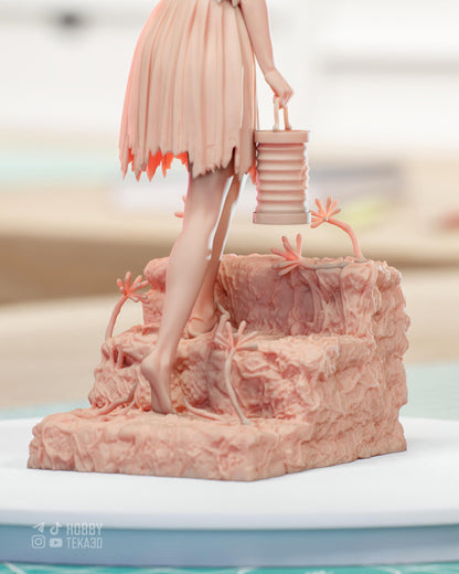 Gaming Action Figurine – Handpainted Resin Figure or DIY Model Kit, inspired by Silent Hill f Hinako Shimizu