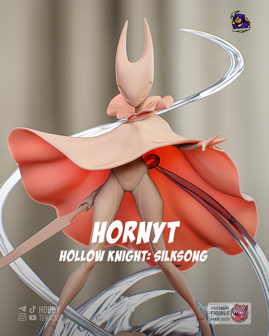Gaming Action Figurine – Handpainted Resin Figure or DIY Model Kit, inspired by Hollow Knight: Silksong Hornet