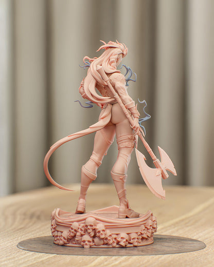 Gaming Action Figurine – Handpainted Resin Figure or DIY Model Kit, inspired by Baldur's Gate 3