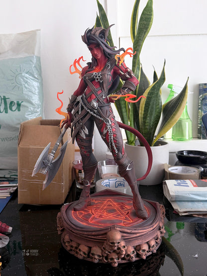 Gaming Action Figurine – Handpainted Resin Figure or DIY Model Kit, inspired by Baldur's Gate 3