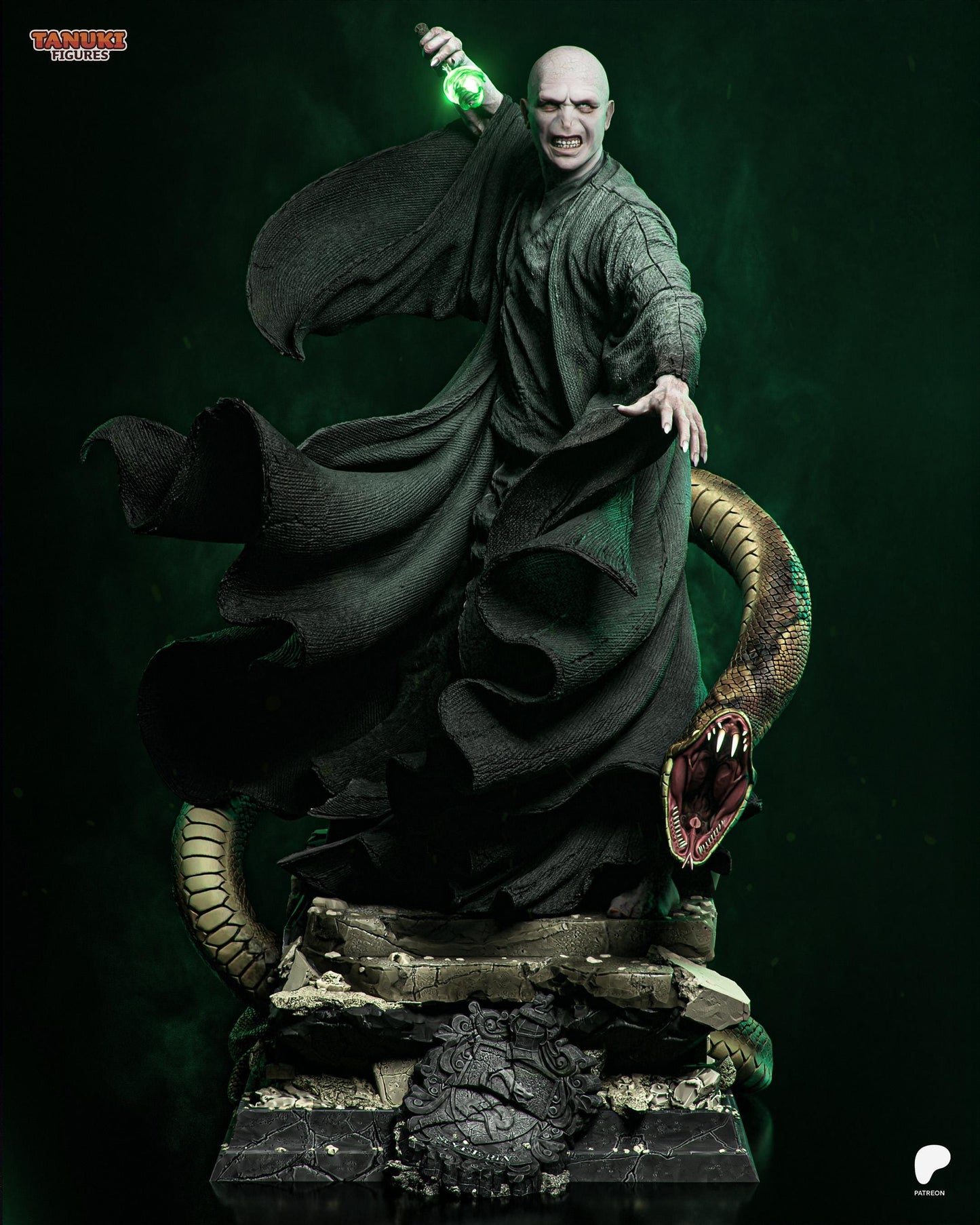 Movie Action Figurine – Handpainted Resin Figure or DIY Model Kit, inspired by Harry Potter