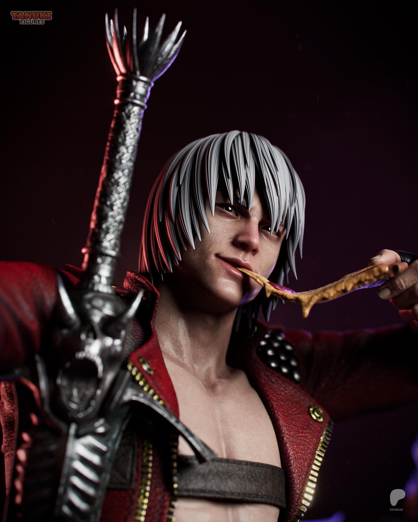 Son of Sparda — Painted & DIY | Resin 3D | FAN ART | Garage Kit