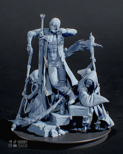 Son of Sparda — Painted & DIY | Resin 3D | FAN ART | Garage Kit