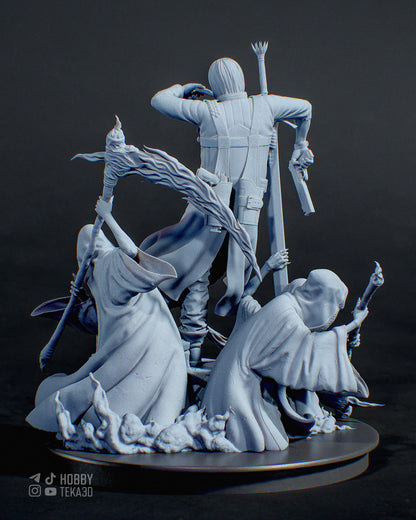 Son of Sparda — Painted & DIY | Resin 3D | FAN ART | Garage Kit