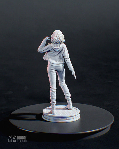 Gaming Action Figurine – Handpainted Resin Figure or DIY Model Kit, inspired by Resident Evil Grace Ashcroft