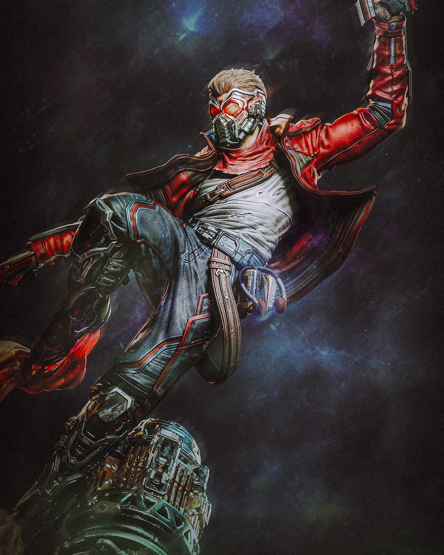 Gaming Action Figurine – Handpainted Resin Figure or DIY Model Kit, inspired by Marvel