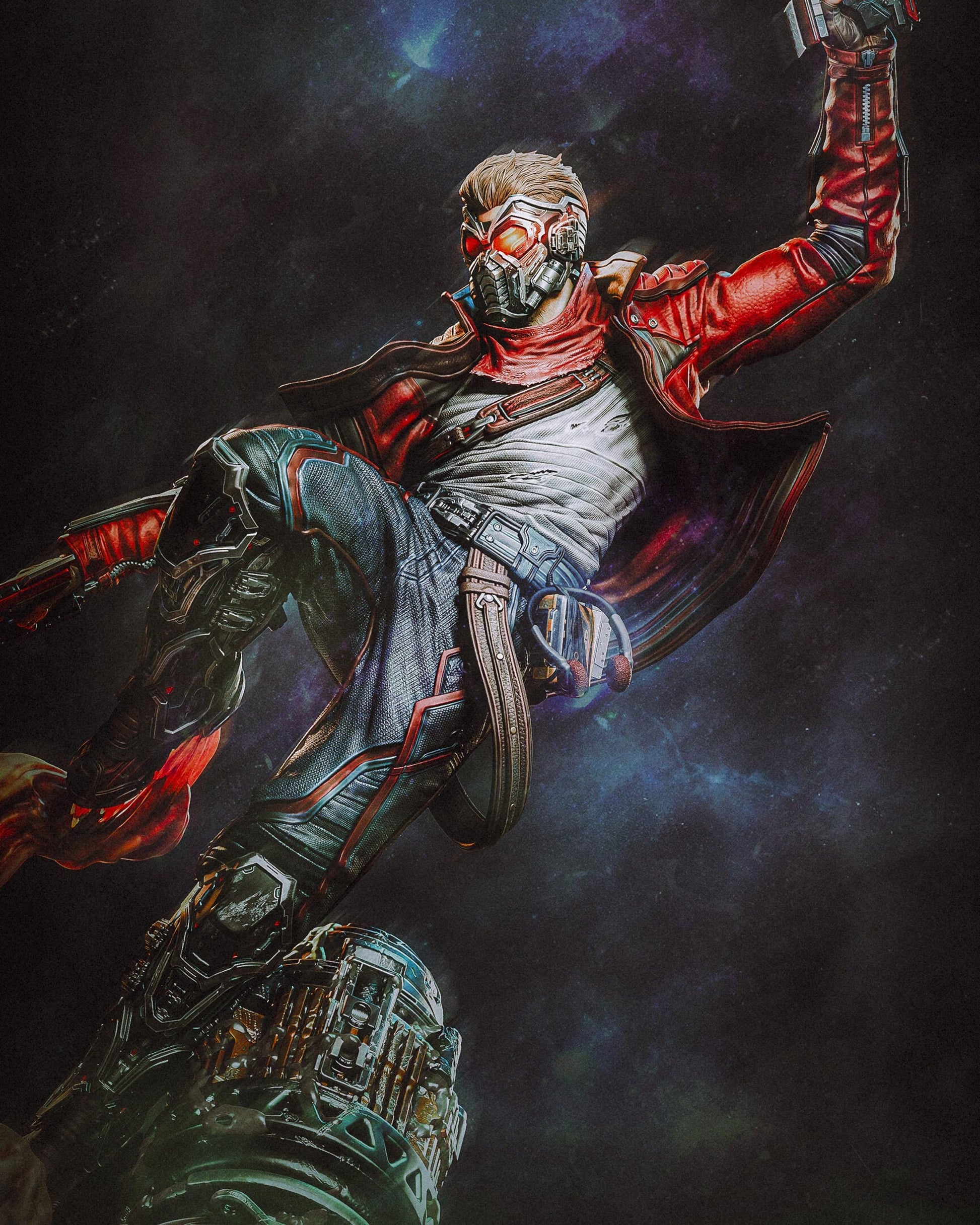 Gaming Action Figurine – Handpainted Resin Figure or DIY Model Kit, inspired by Marvel