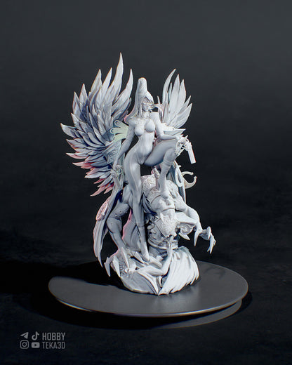 Umbra Witch — Painted & DIY | Resin 3D | FAN ART | Garage Kit
