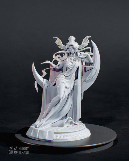Gaming Action Figurine – Handpainted Resin Figure or DIY Model Kit, inspired by Hades Nyx