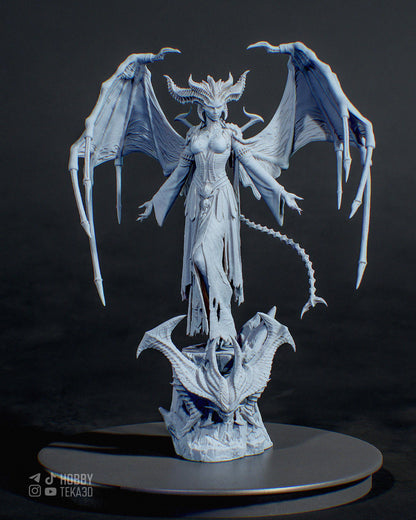 Lilith — Painted & DIY | Resin 3D | FAN ART | Garage Kit