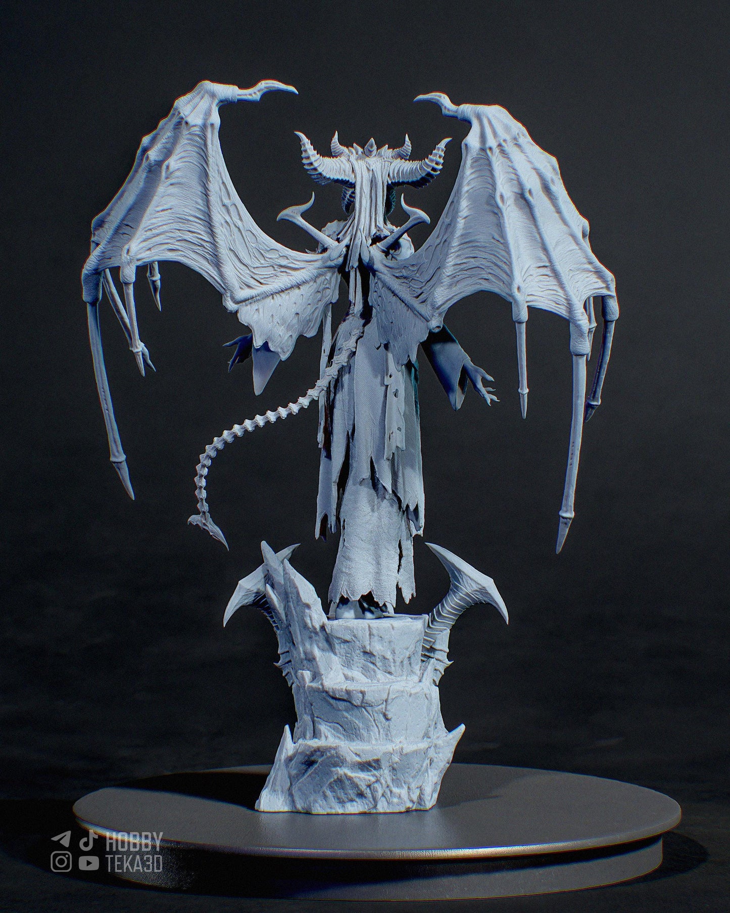 Lilith — Painted & DIY | Resin 3D | FAN ART | Garage Kit