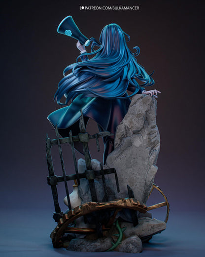 Anime Action Figurine – Handpainted Resin Figure or DIY Model Kit, inspired by Ado J-Pop
