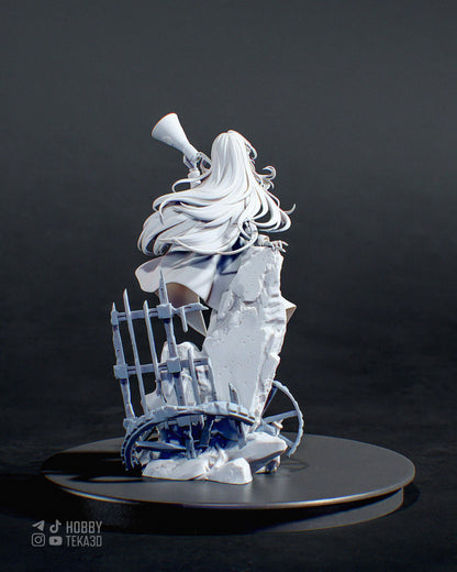 Anime Action Figurine – Handpainted Resin Figure or DIY Model Kit, inspired by Ado J-Pop