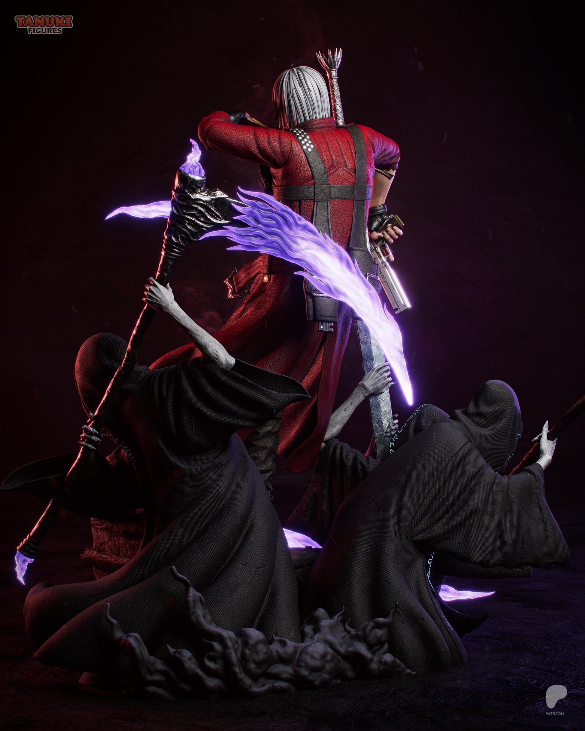 Son of Sparda — Painted & DIY | Resin 3D | FAN ART | Garage Kit
