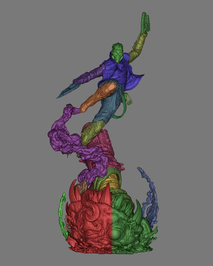 Gaming Action Figurine – Handpainted Resin Figure or DIY Model Kit, inspired by Marvel