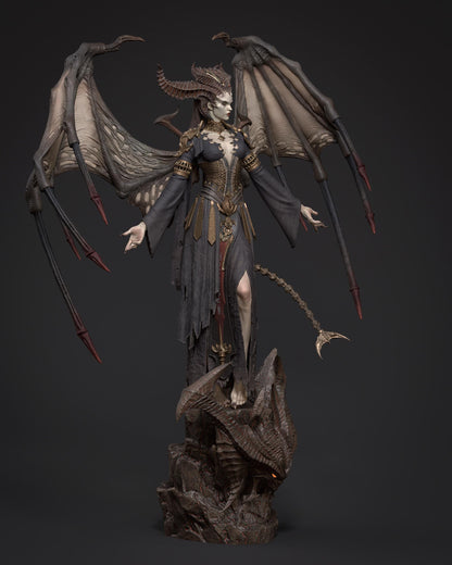 Lilith — Painted & DIY | Resin 3D | FAN ART | Garage Kit