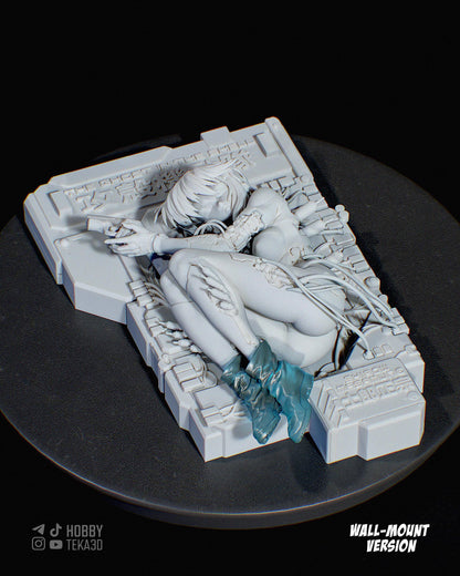 Anime Figure – Handpainted Resin Figure or DIY Resin Model Kit, Action Figure, inspired by Ghost in the Shell – Cyborg