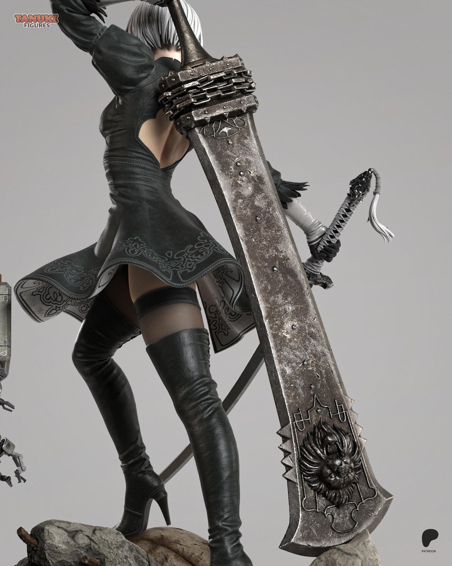 Anime Figure – Handpainted Resin Collectible, Action Figure, inspired by NieR: Automata