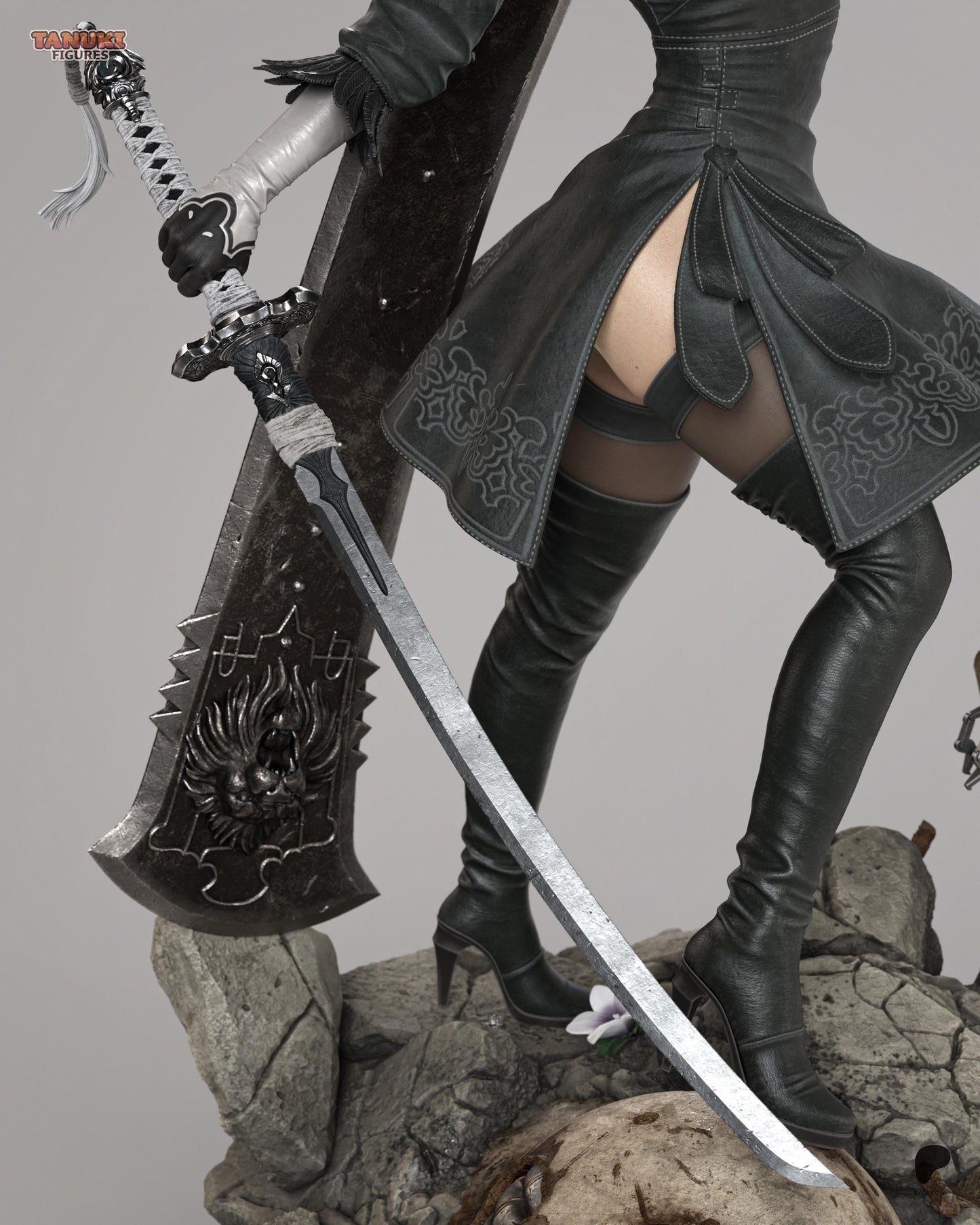 Anime Figure – Handpainted Resin Collectible, Action Figure, inspired by NieR: Automata
