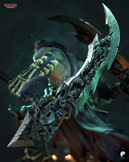 3D Model – Handpainted Collector Statue, Action Figure, inspired by Darksiders II – Reaper