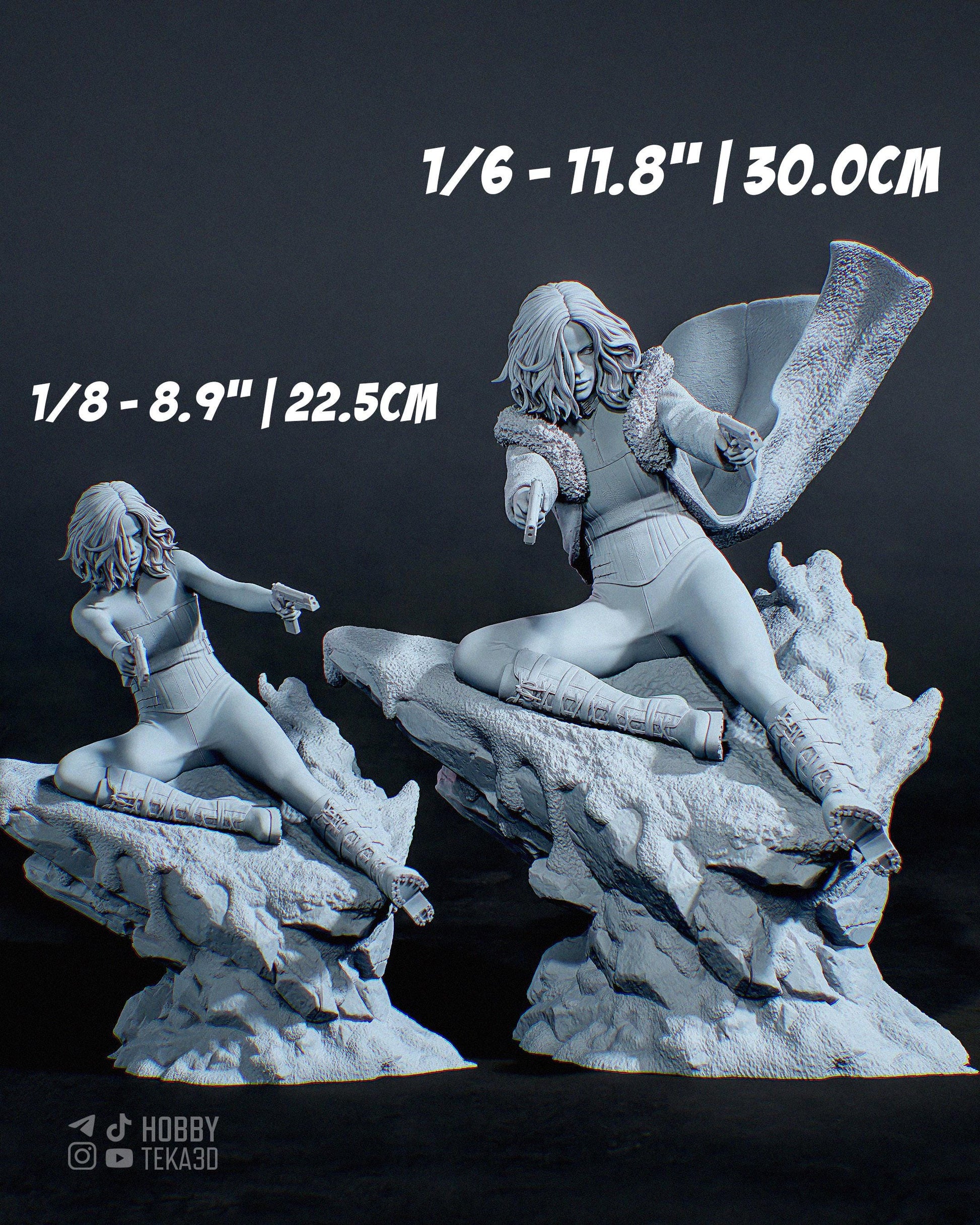 3D Model – Paintable Resin Collectible, Action Figure, inspired by Marvel X-Men – Outlaw