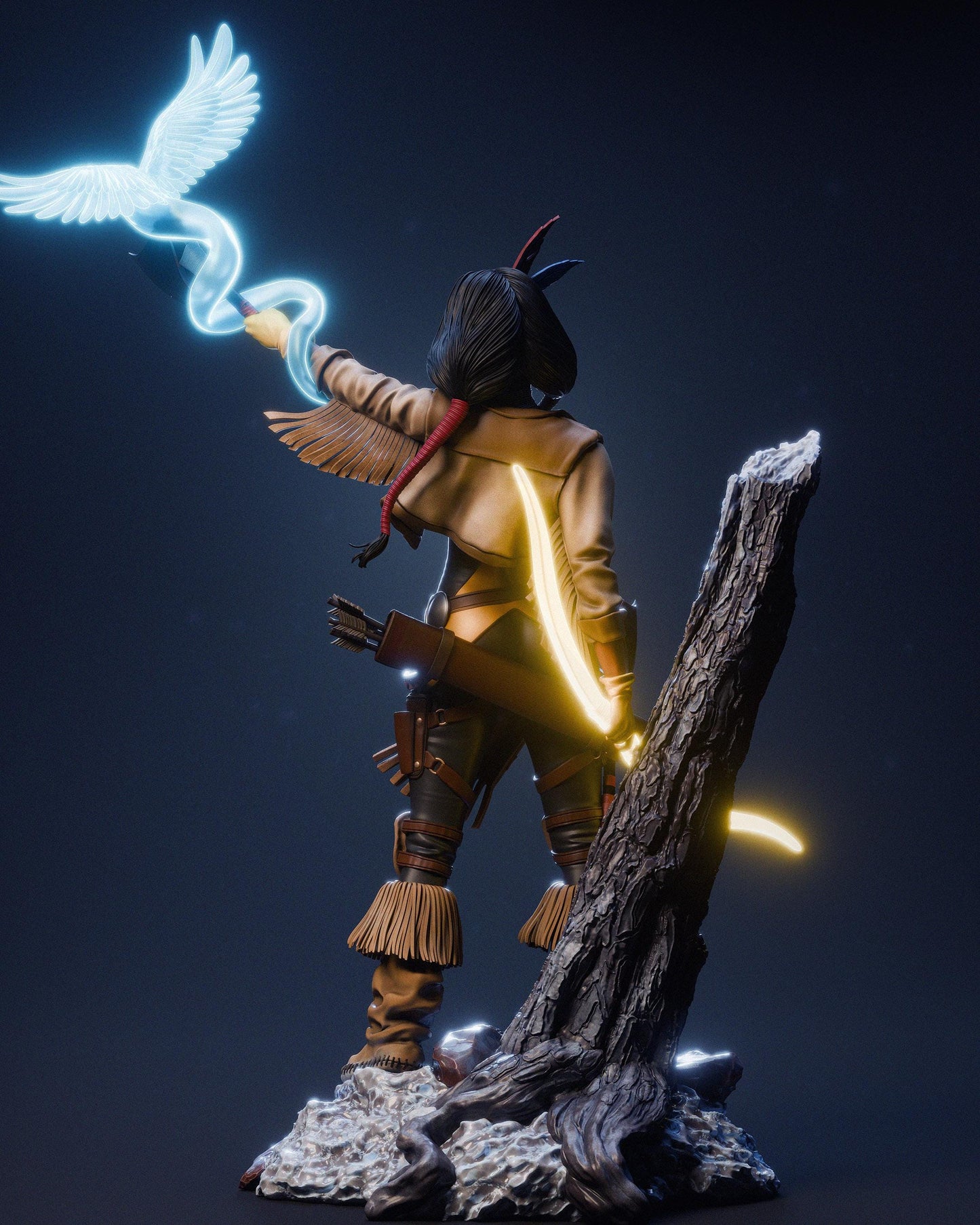 3D Model – Premium Handpainted Figure, Action Figure, inspired by X-Men – Valkyrie