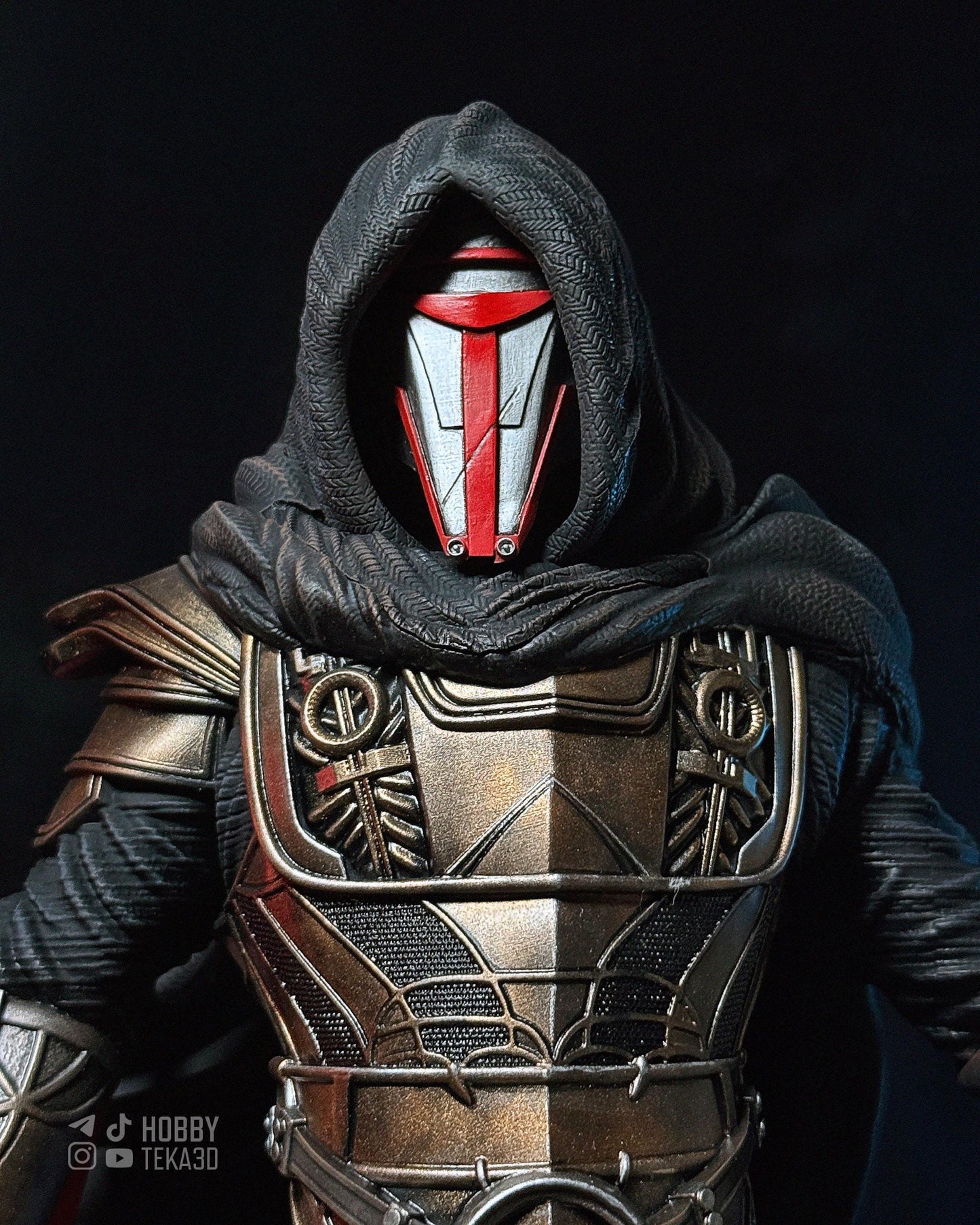 3D Model – Handpainted Resin Figure, Action Figure, inspired by Star Wars – Redeemer