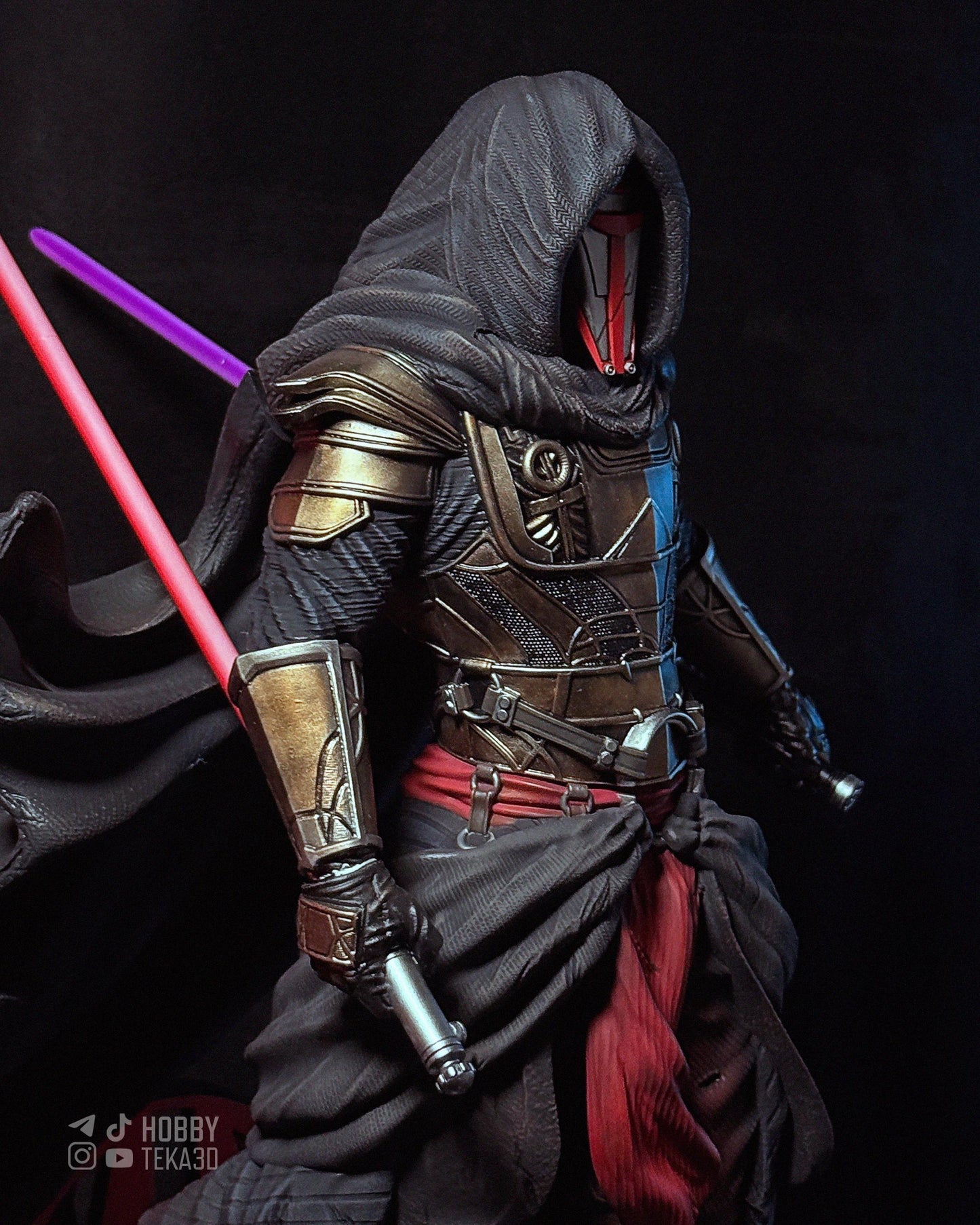 3D Model – Handpainted Resin Figure, Action Figure, inspired by Star Wars – Redeemer
