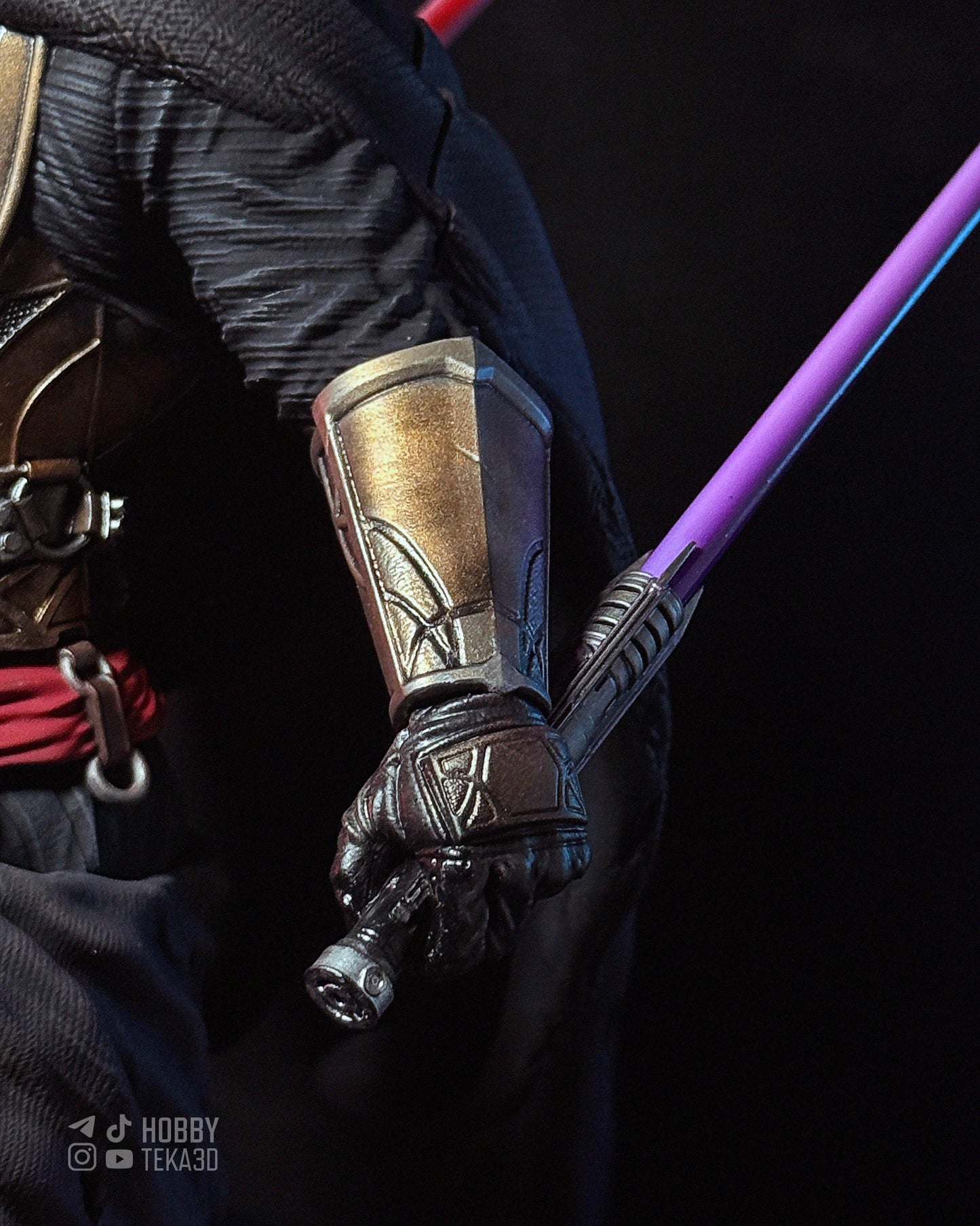 3D Model – Handpainted Resin Figure, Action Figure, inspired by Star Wars – Redeemer