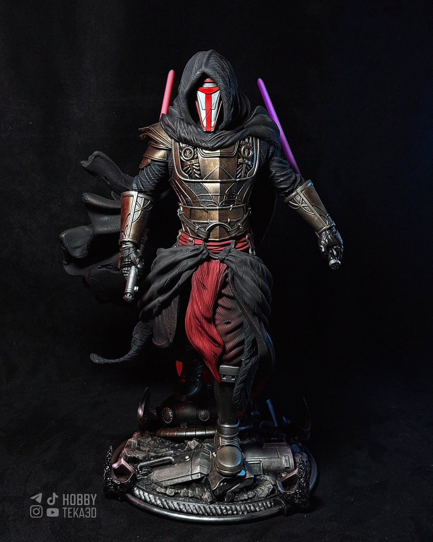 3D Model – Handpainted Resin Figure, Action Figure, inspired by Star Wars – Redeemer