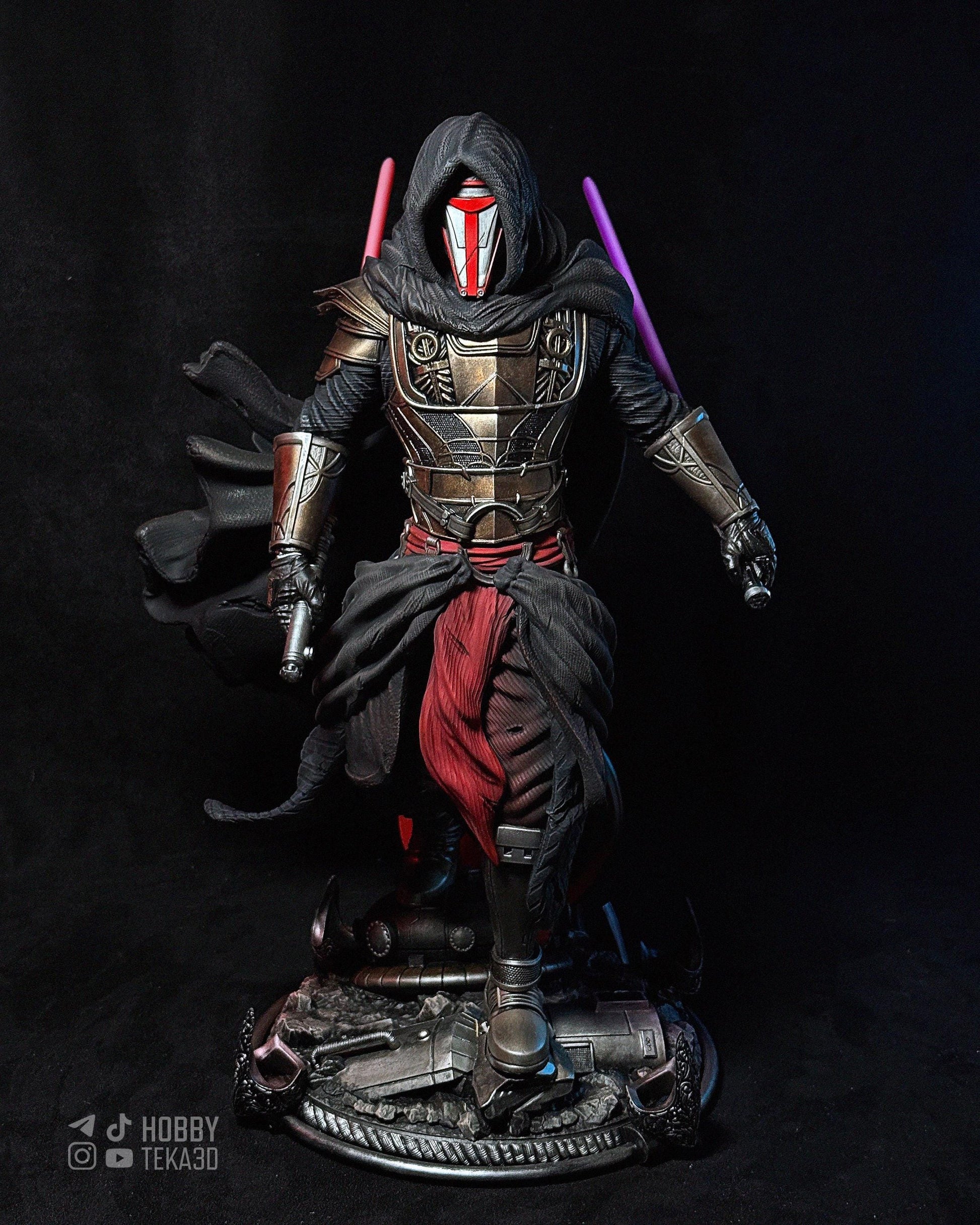 3D Model – Handpainted Resin Figure, Action Figure, inspired by Star Wars – Redeemer