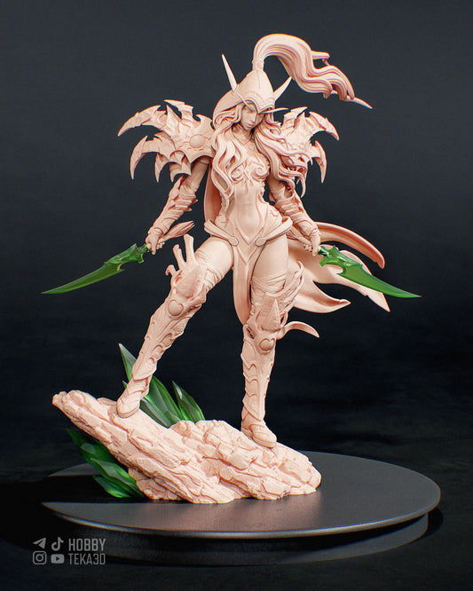 3D Model – Unpainted Resin Figure, Action Figure, inspired by World of Warcraft – Assassin