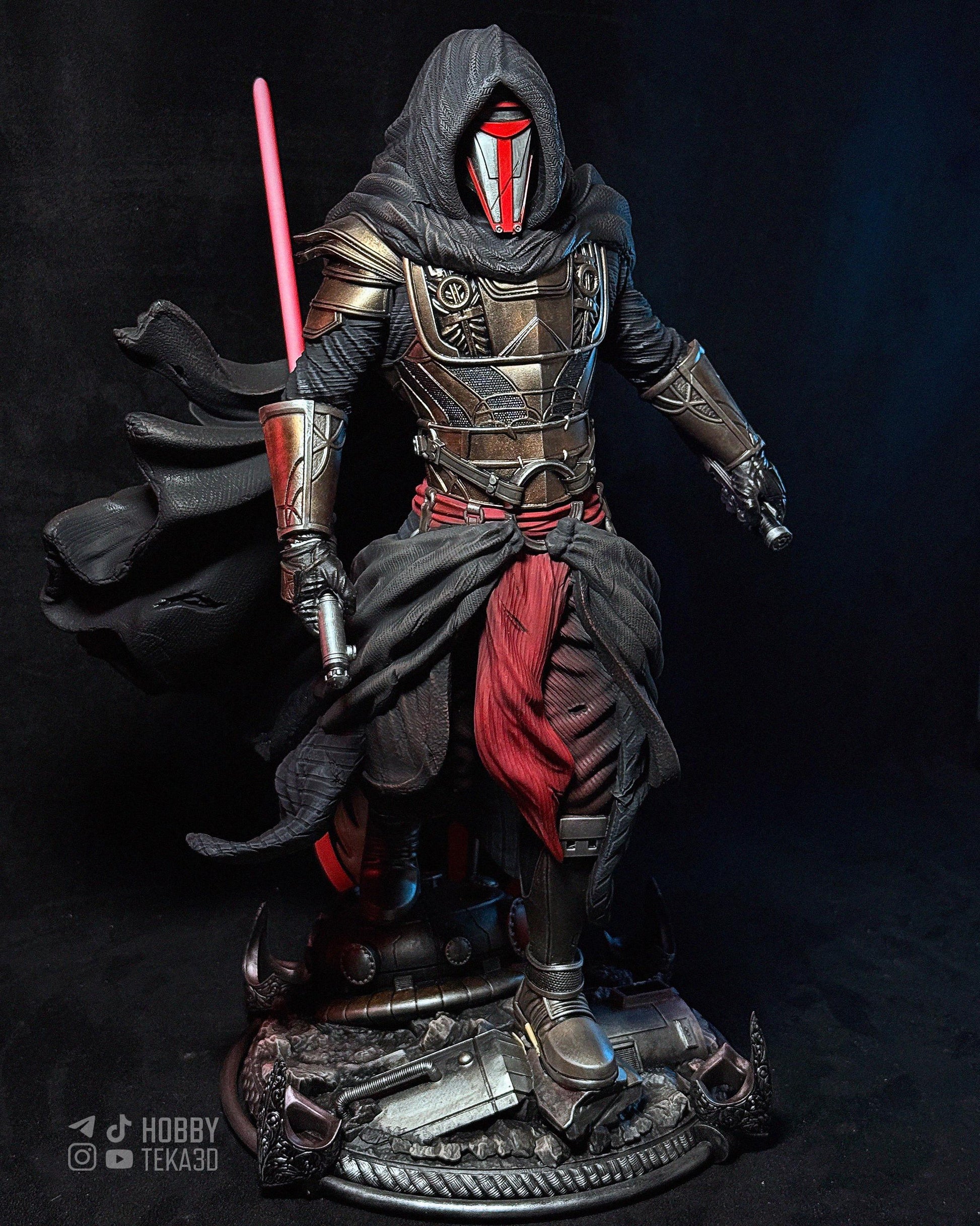 3D Model – Handpainted Resin Figure, Action Figure, inspired by Star Wars – Redeemer