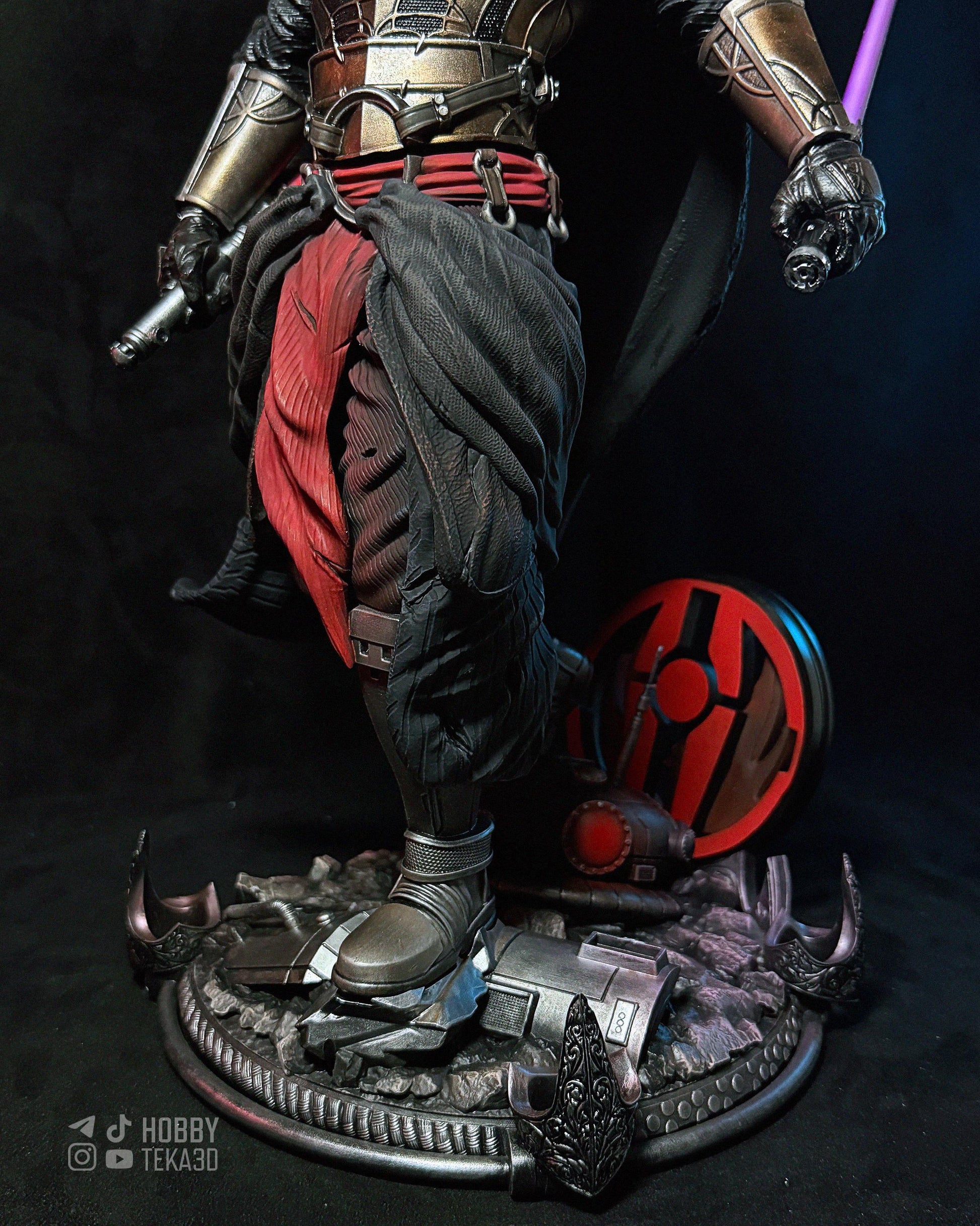 3D Model – Handpainted Resin Figure, Action Figure, inspired by Star Wars – Redeemer