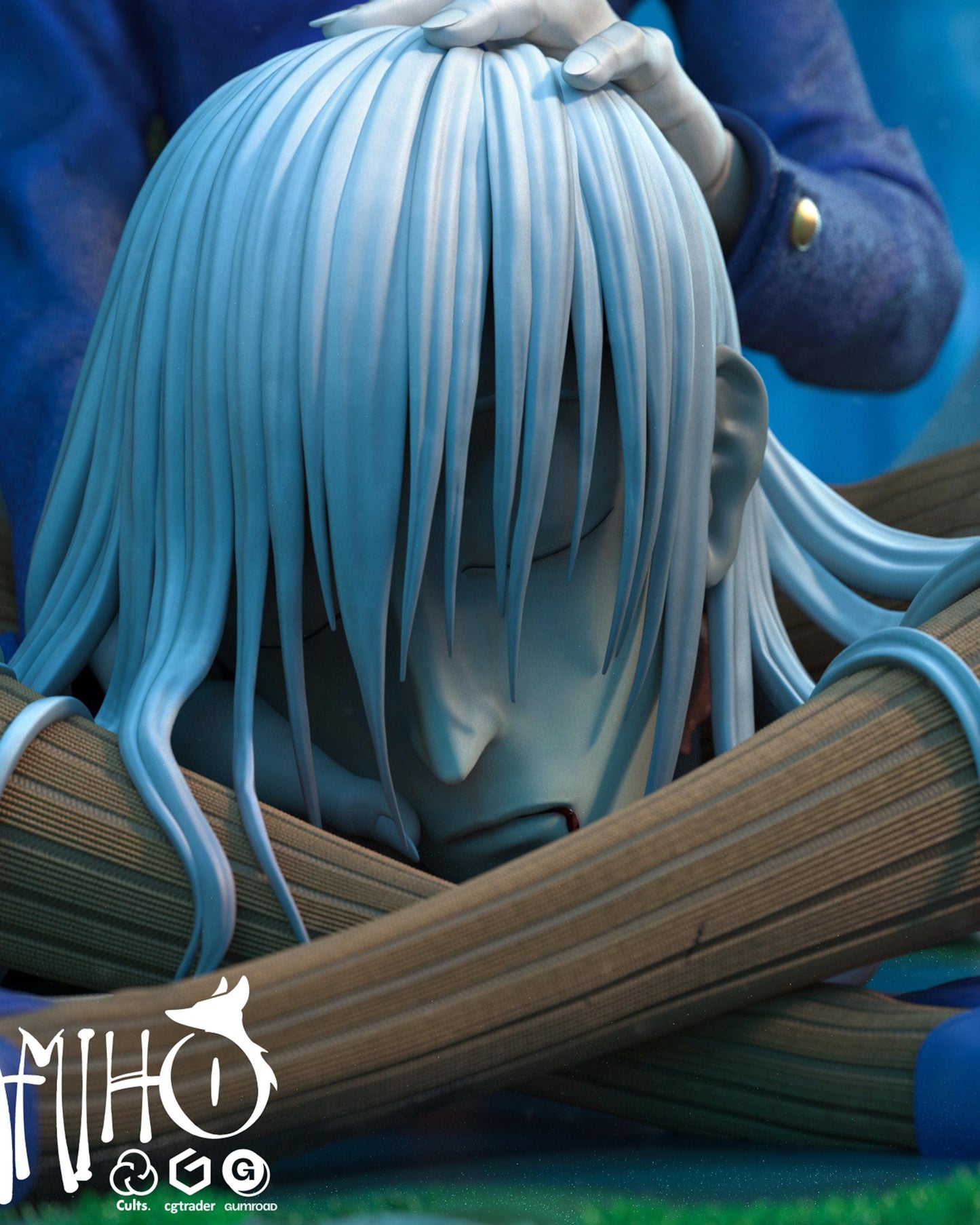 Anime Figure – Handpainted Resin Figure, Action Figure, inspired by Hunter x Hunter – Huntress
