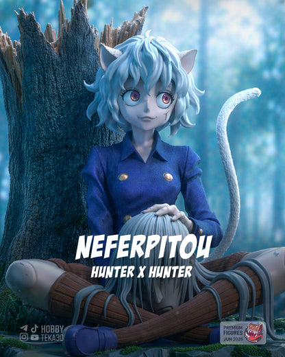 Anime Figure – Handpainted Resin Figure, Action Figure, inspired by Hunter x Hunter – Huntress