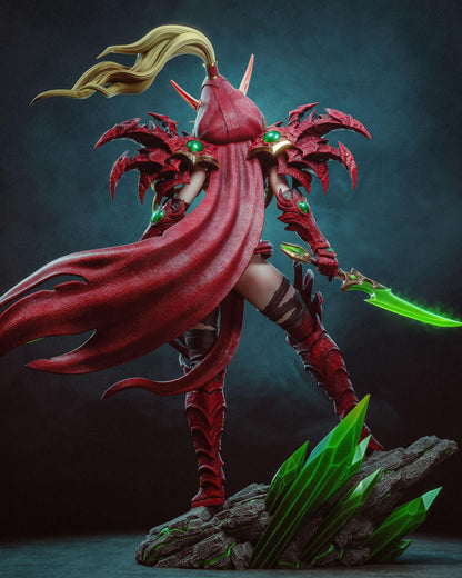 3D Model – Handpainted Resin Figure, Action Figure, inspired by World of Warcraft – Assassin
