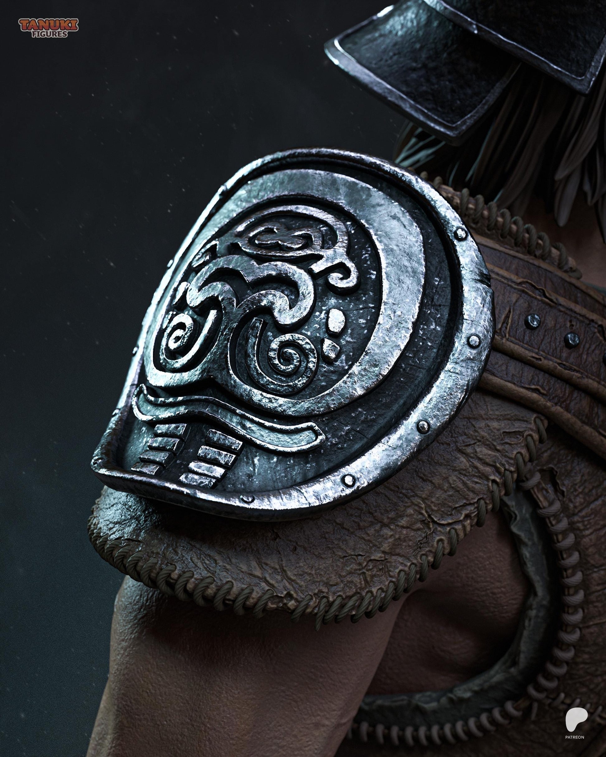 3D Model – Premium Handpainted Figure, Action Figure, inspired by Skyrim – Dragonslayer