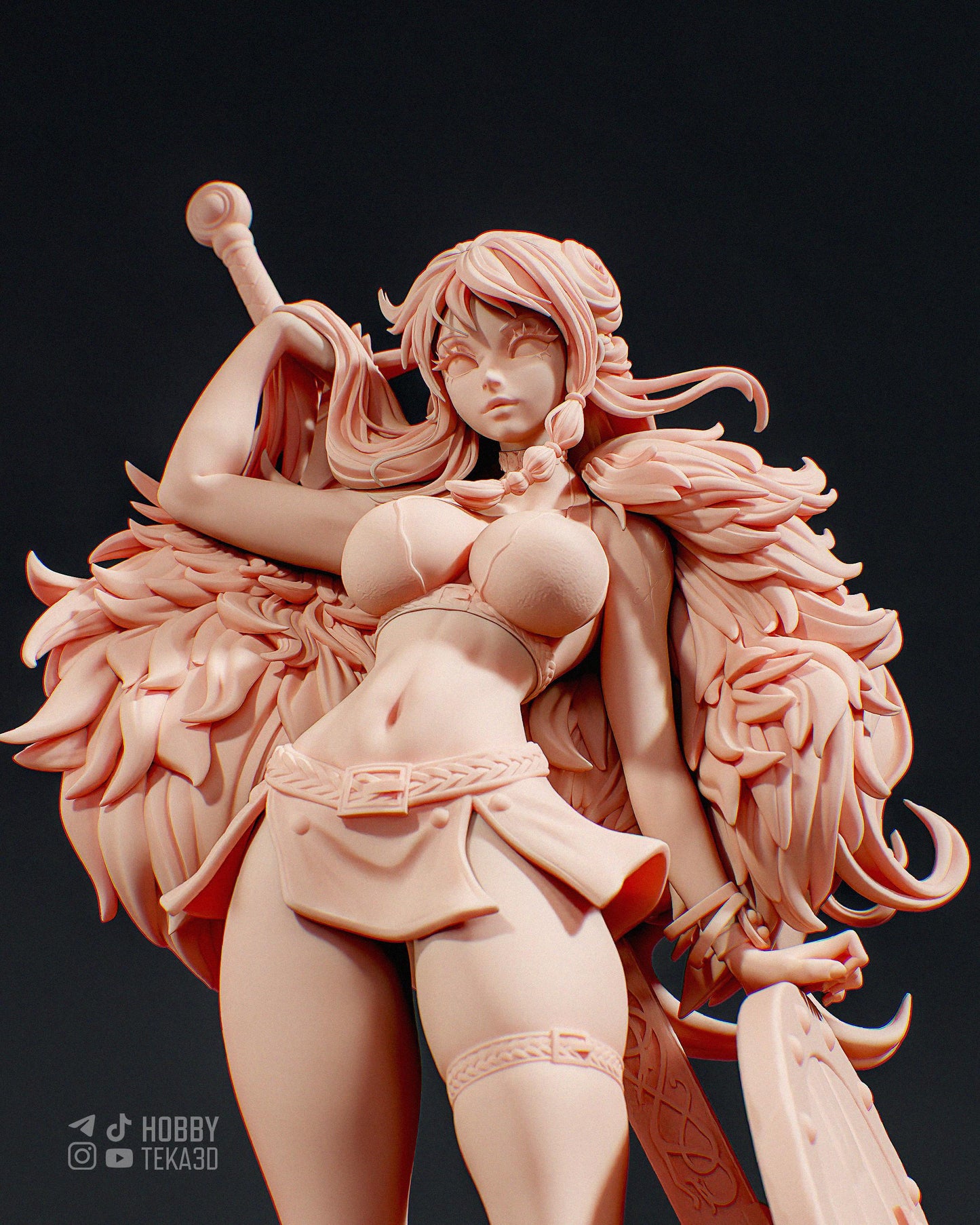 Anime Figure – Unpainted Resin Figure, Action Figure, inspired by One Piece – Navigator