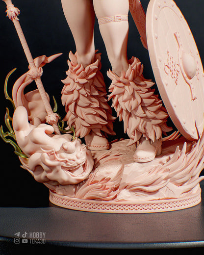 Anime Figure – Unpainted Resin Figure, Action Figure, inspired by One Piece – Navigator